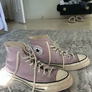 purple converse chuck 70s